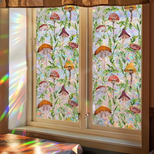 🌺Colorful Floral Bouquet Window Sticker
