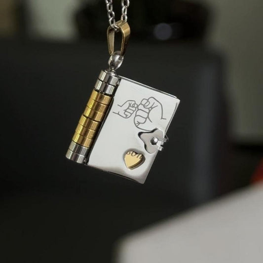 📖Openable Book Necklace❤️Hide your love between the pages❤️
