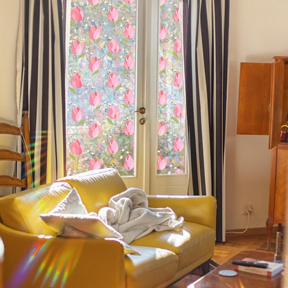 🌺Colorful Floral Bouquet Window Sticker