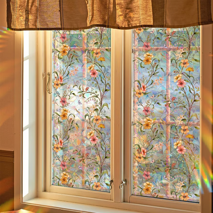 🌺Colorful Floral Bouquet Window Sticker