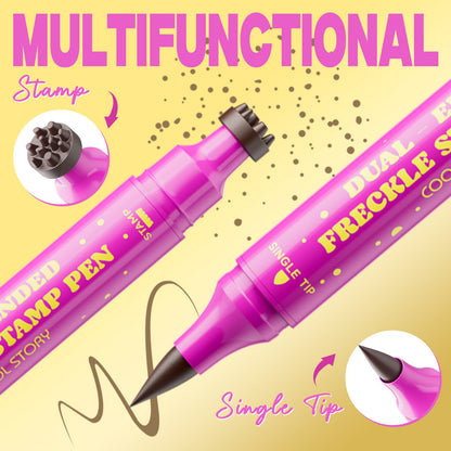 ❤️BUY 2 GET 1 FREE❤️ Dual-Ended Freckle Stamp Pen ✨