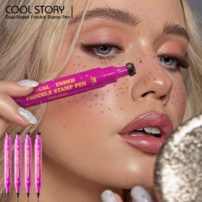 ❤️BUY 2 GET 1 FREE❤️ Dual-Ended Freckle Stamp Pen ✨