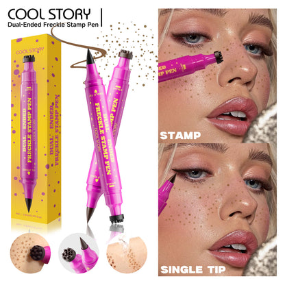 ❤️BUY 2 GET 1 FREE❤️ Dual-Ended Freckle Stamp Pen ✨