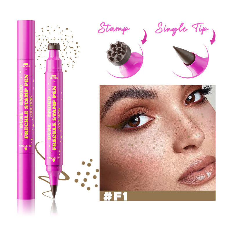 ❤️BUY 2 GET 1 FREE❤️ Dual-Ended Freckle Stamp Pen ✨