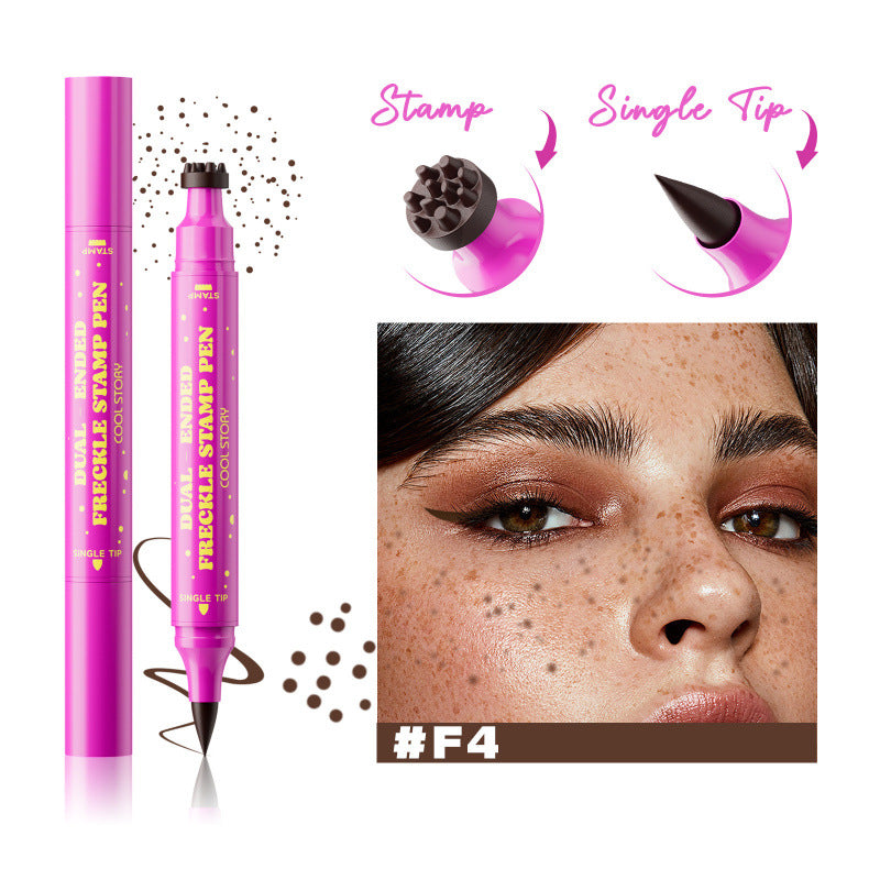 ❤️BUY 2 GET 1 FREE❤️ Dual-Ended Freckle Stamp Pen ✨