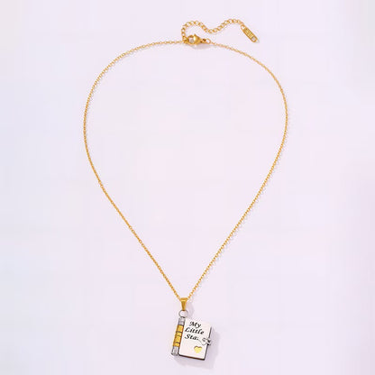 📖Openable Book Necklace❤️Hide your love between the pages❤️