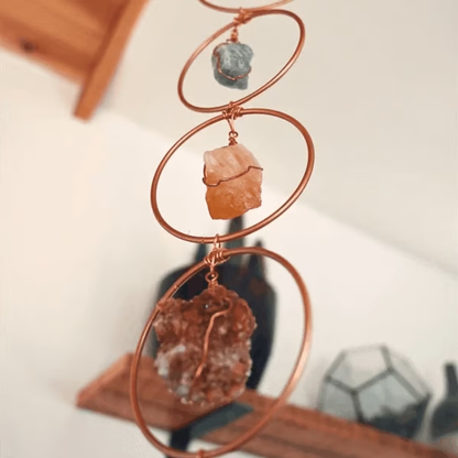 🔥Raw Crystal 7 Chakra Gemstone Wall Decor