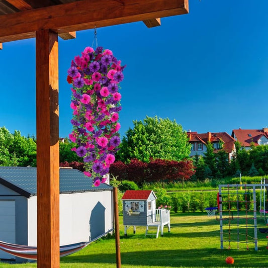 🌺UV Resistant Hanging Artificial Morning Glory Vine 💖