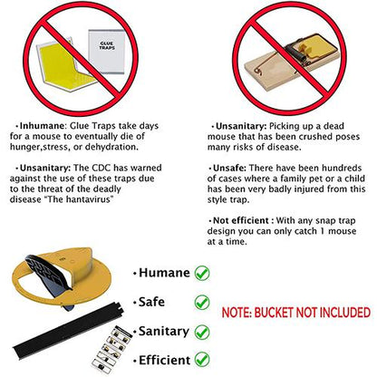 (🔥Spring Hot Sale- 30% OFF) New Bucket Lid Mouse Trap