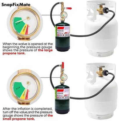New Year Hot Sale  🔥36 Inch  Propane Gas Tank Adapter Connector