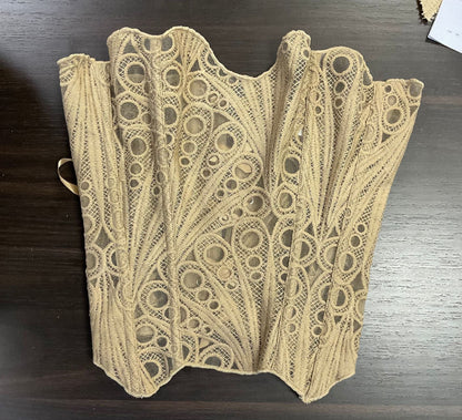 🌟 Women's Embroidered Tummy Control Corset
