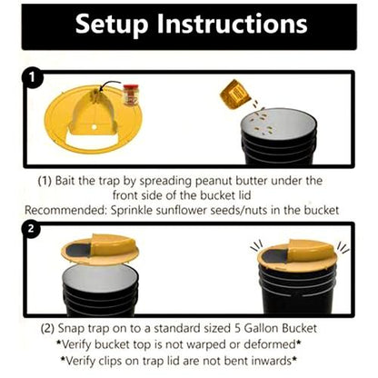 (🔥Spring Hot Sale- 30% OFF) New Bucket Lid Mouse Trap