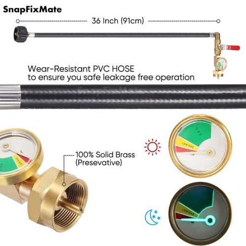 New Year Hot Sale  🔥36 Inch  Propane Gas Tank Adapter Connector