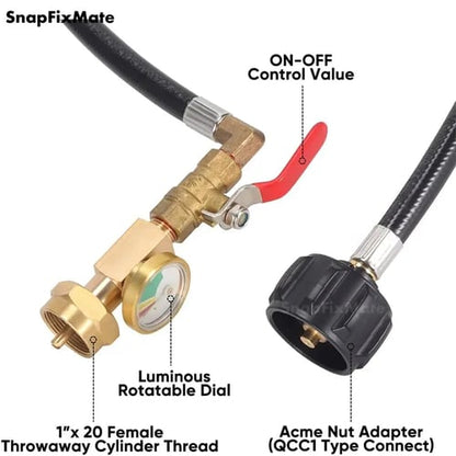 New Year Hot Sale  🔥36 Inch  Propane Gas Tank Adapter Connector