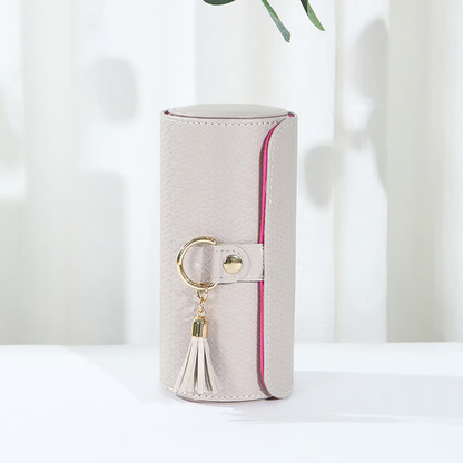💎 Layered Travel Jewelry Case – Elegant Storage, Always Ready to Shine✈️