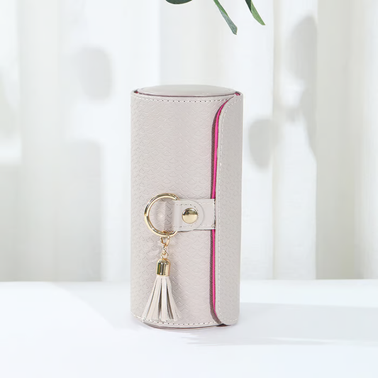 💎 Layered Travel Jewelry Case – Elegant Storage, Always Ready to Shine✈️