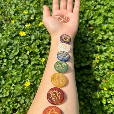 🤲🏼 Spiral Hand Rings - Handmade Reiki & Crystal Amplifier for Meditation, Manifestation and Energy Healing