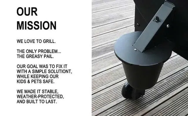 Summer Hot Sale ✨New Grease Bucket with Lid
