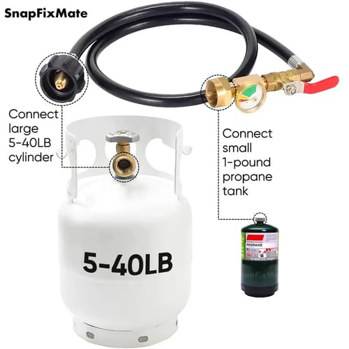 New Year Hot Sale  🔥36 Inch  Propane Gas Tank Adapter Connector