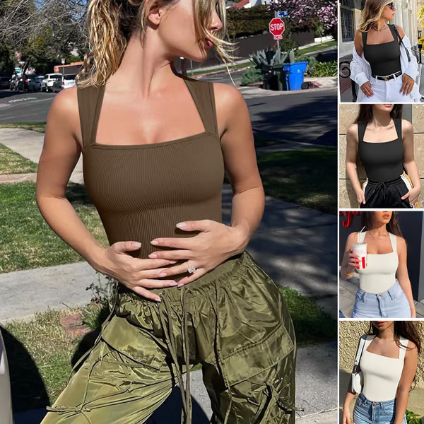 🔥Last day: 49% off✨ Sleeveless shapewear bodysuits with tummy control