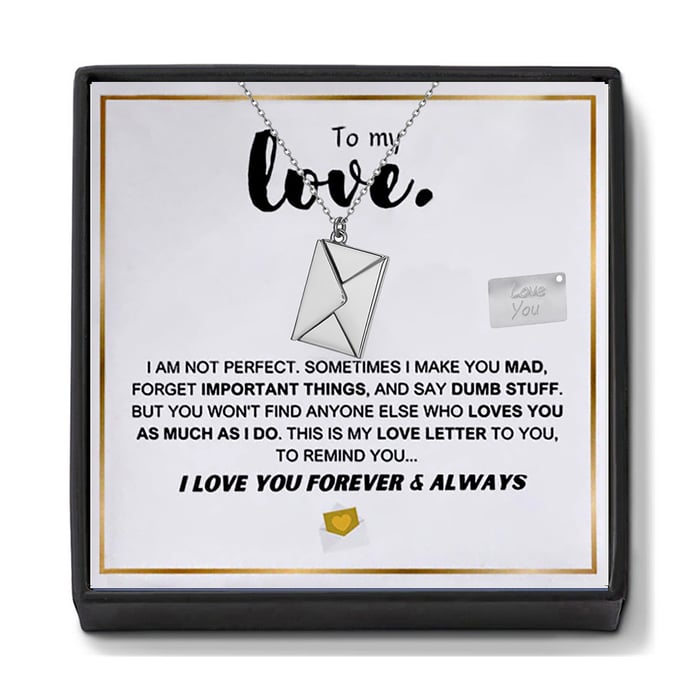 ✉️ "Love Letter" Necklace Gift Set