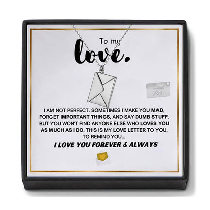 ✉️ "Love Letter" Necklace Gift Set